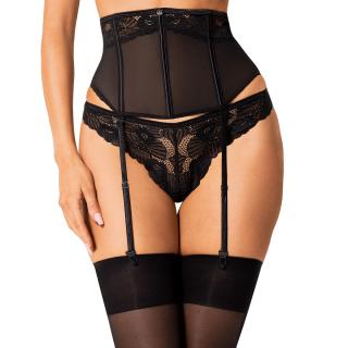 OB Serena Love garter belt black