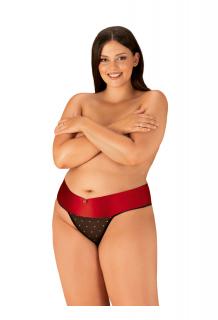 OB Tienesy thong black-red Size Plus