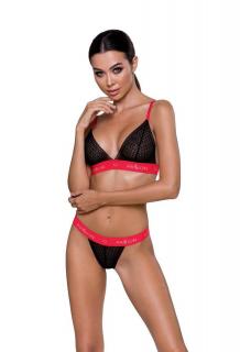 PE Glamiss set black-red