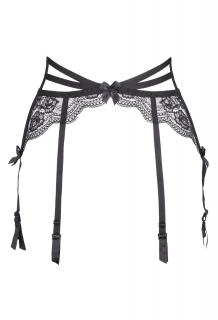 V-8692PS Plus Size garter belt black