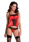 CA Lauren corset red