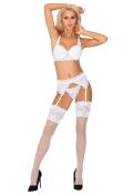 LC Anica 4pcs set white with stockings