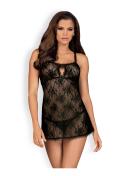 OB Behindy babydoll & thong black