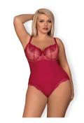 OB Rosalyne teddy red Size Plus