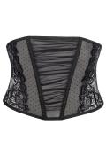 V-8672PS Plus Size garter belt black