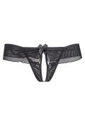 V-8718PS Plus Size string black