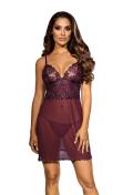 V-9479 babydoll & string purple